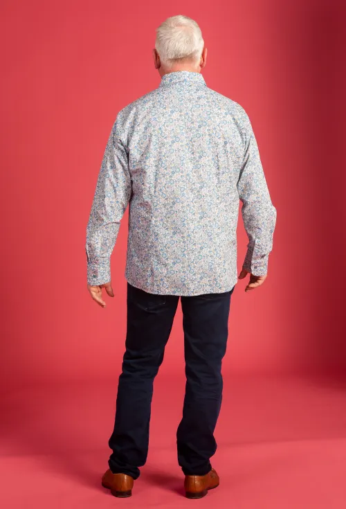 Liberty Long Sleeve Shirt 'Blue Thistle'
